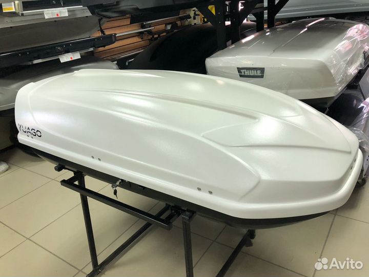 Автобокс багажник на крышу Suzuki Swift