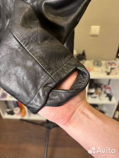 Кожаная куртка boris bidjan saberi оригинал