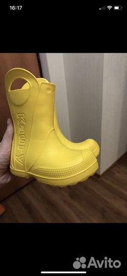 Резиновые сапожки