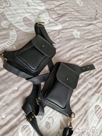 Сумка мужская кобура на плечи