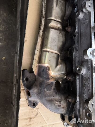 Головка блока цилиндров мерседес OM651