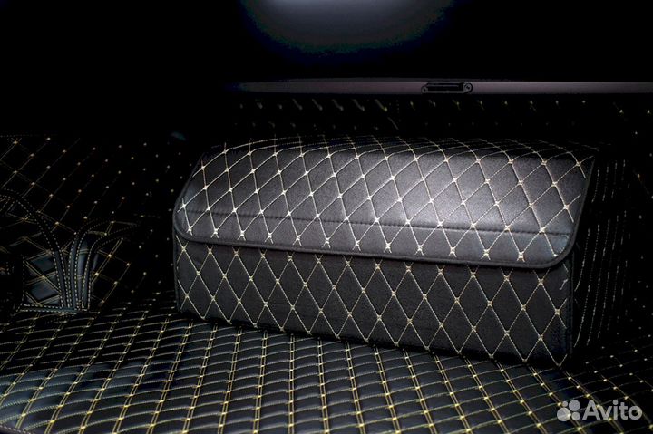 3D коврики из экокожи Audi