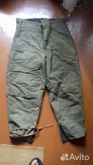 Штаны ватные советские новые