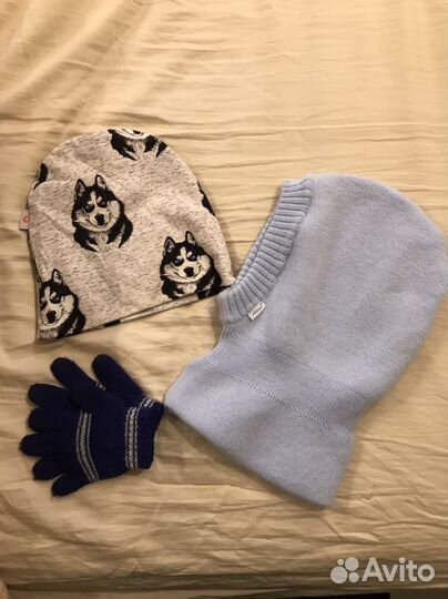 Шапка, балаклава, шарфы для мальчика