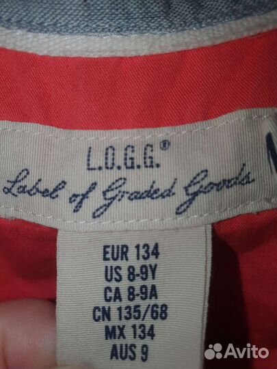 Рубашка для мальчика 134