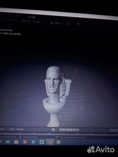 Скибиди туалет фигурка