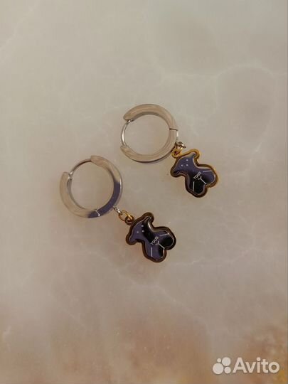 Серьги Tous Тоус новые