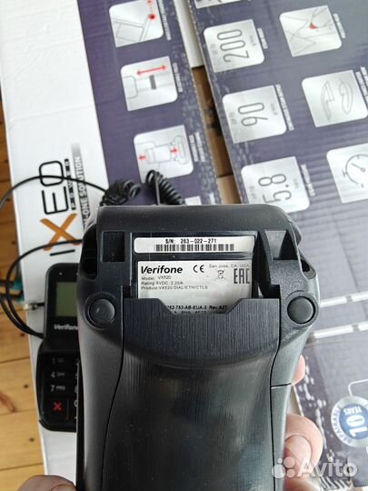 Verifone vx520+ выносной терминал