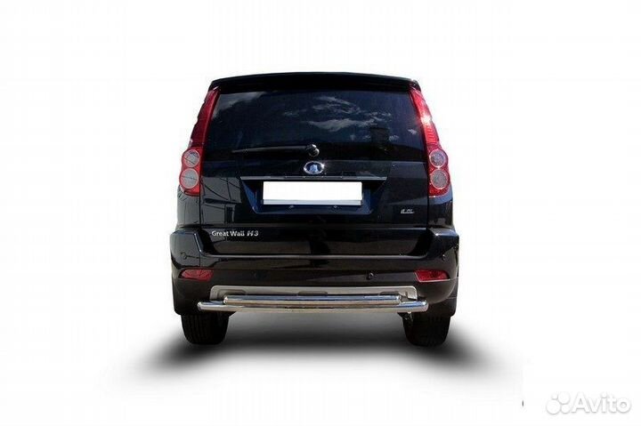 Защита заднего бампера Great Wall hover H3(2014)