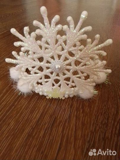 Ободок Снежинка