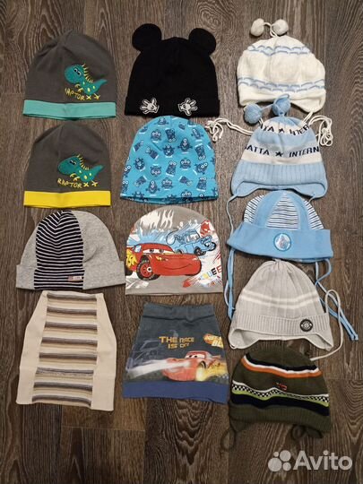 Шапки детские для мальчиков