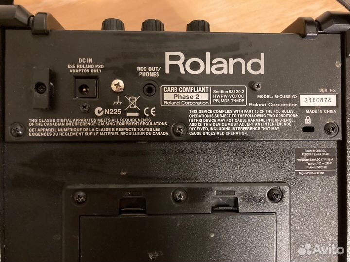 Гитарный комбоусилитель Roland Micro Cube GX