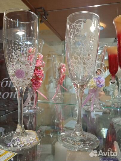 Свадебные бокалы