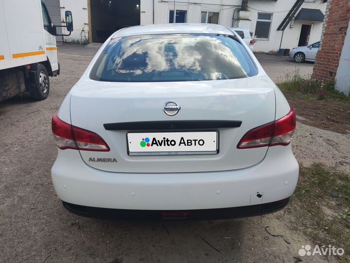 Nissan Almera 1.6 МТ, 2015, 213 000 км