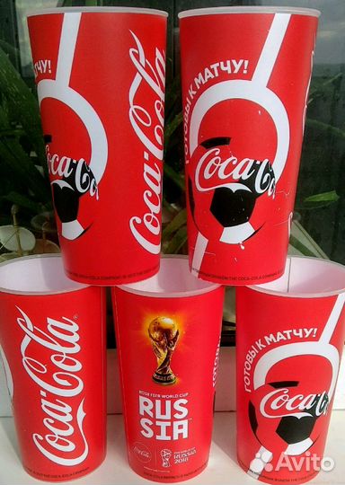 Стаканы coca cola матчевые чм 2018