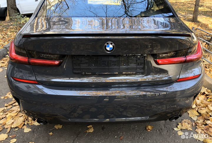 Спойлер на bmw 3 g20 M performance