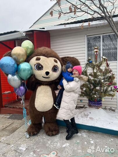 Поздравление от Чебурашки и от мишек Умки и Тедди