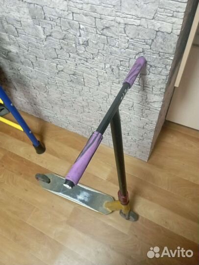 Трюковой самокат, парковый