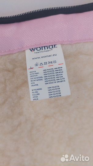 Конверт для прогулок, выписки зимний womar zaffiro