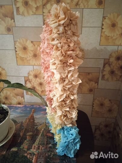 Цифра 1 на годик девочке