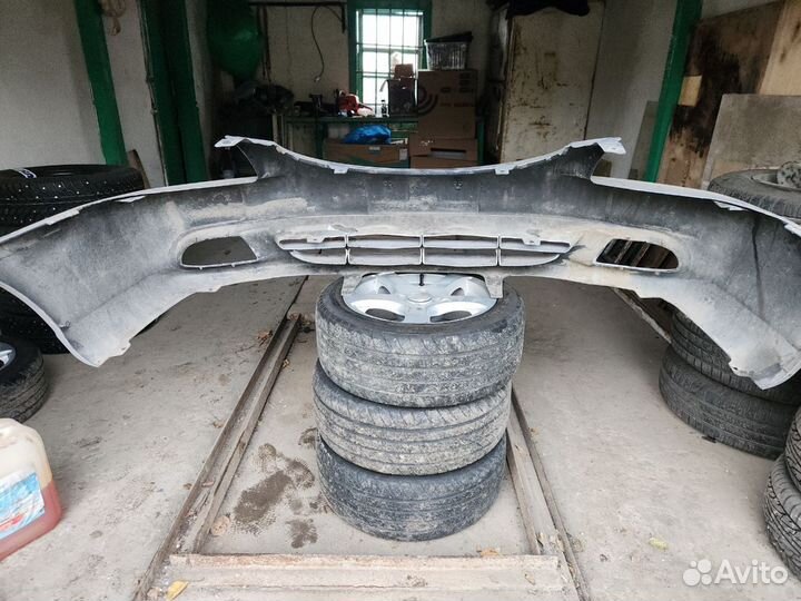 Бампер передний hyundai акцент