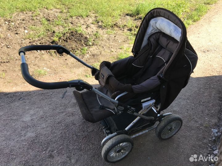 Коляска Emmaljunga City Cross (2 в 1) Back/lime и