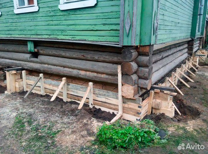 Замена нижних венцов