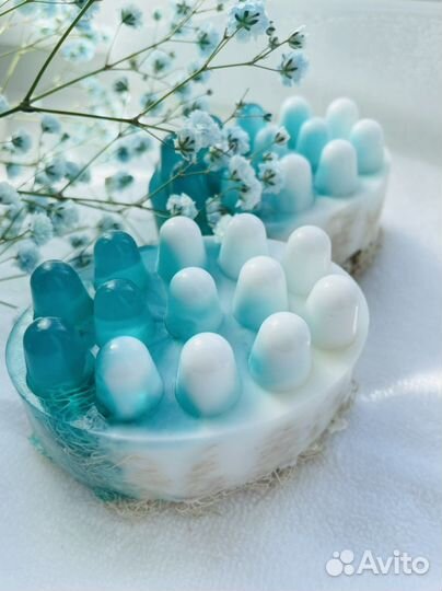 Массажное мыло с люфой