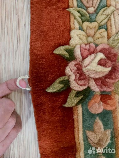 Ковер шерсть новый