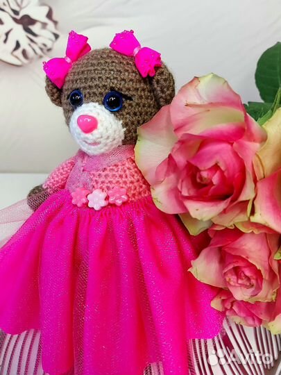 Вязаный мишка