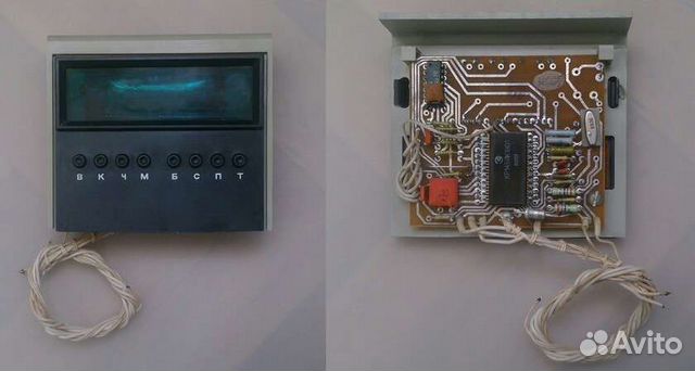 Электронные часы, Индикатор аудио стрелочный