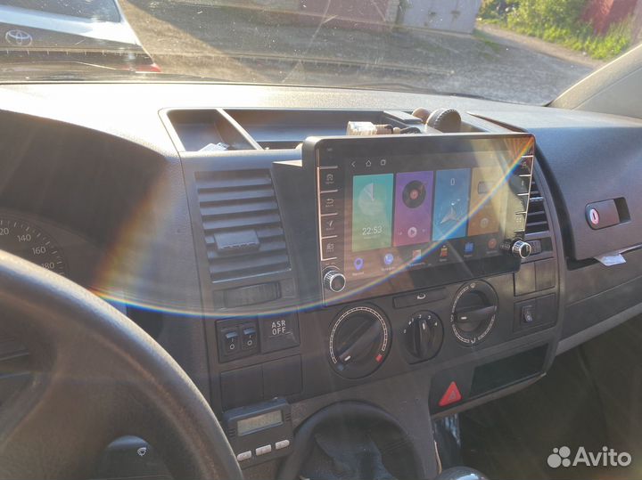 Магнитола Multivan T5 + физические кнопки