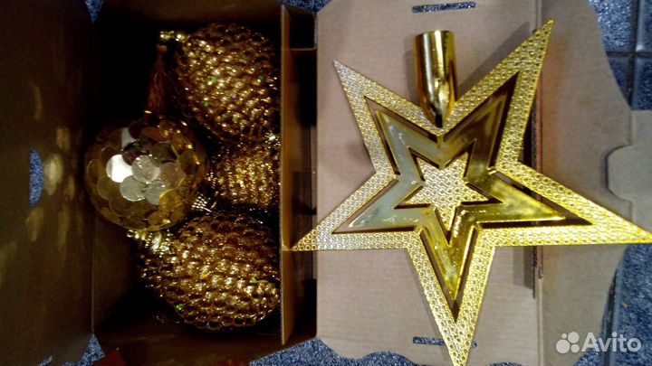 Новые наборы игрушек на ёлку