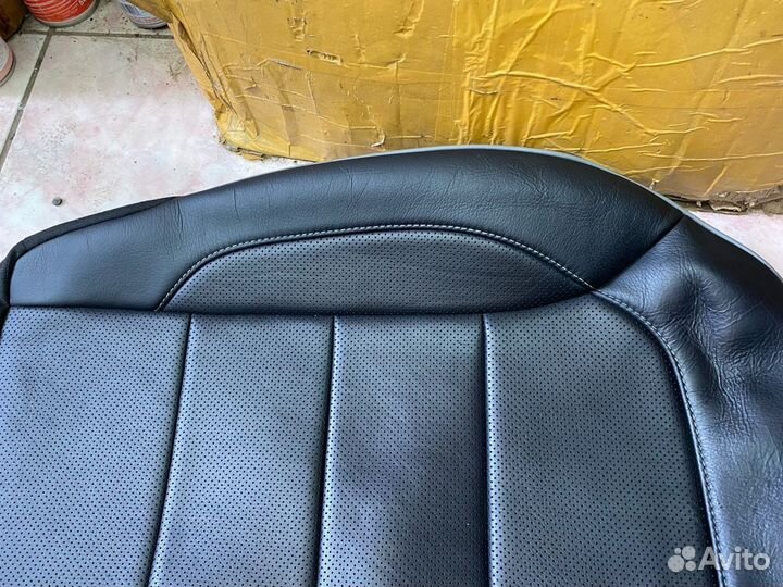 Кожа сидушки пассажира Mercedes X166 GL