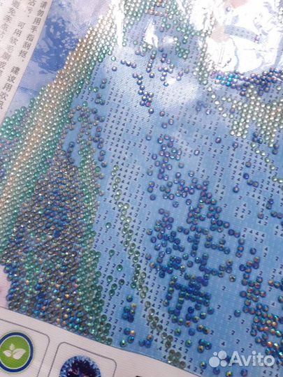 Алмазная вышивка пазлы свеча холодное сердце