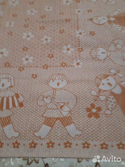 Новое одеяло лен/лавсан детское