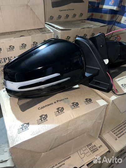 Зеркала нива корпус амг электро бегающий повтр