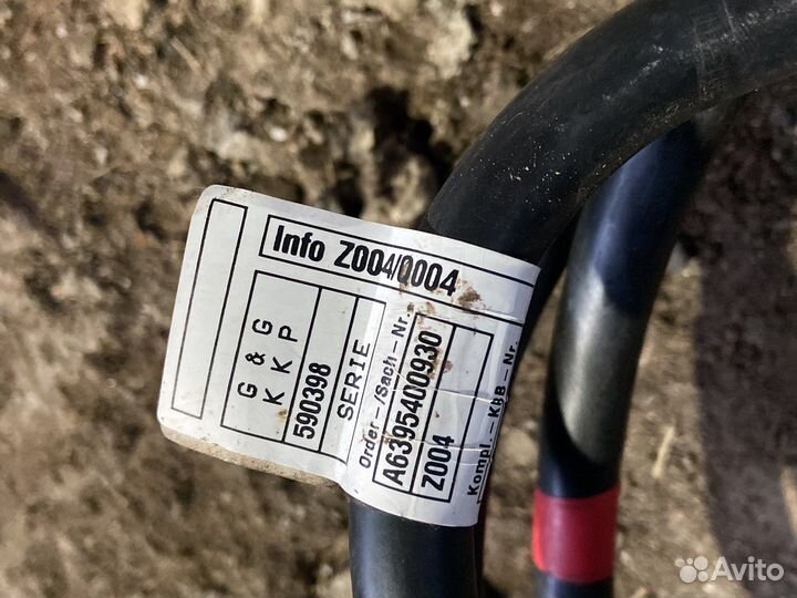 Mercedes Benz Vito (w639): 055 акб, провод акб