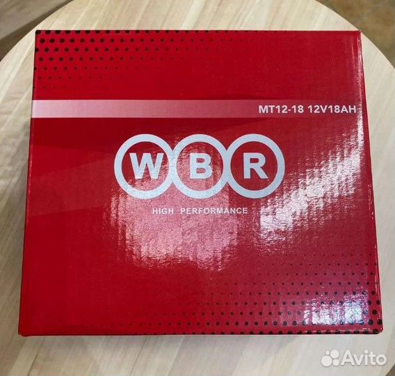 Мото Аккумулятор 12V18Ah