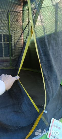 Батут с сеткой