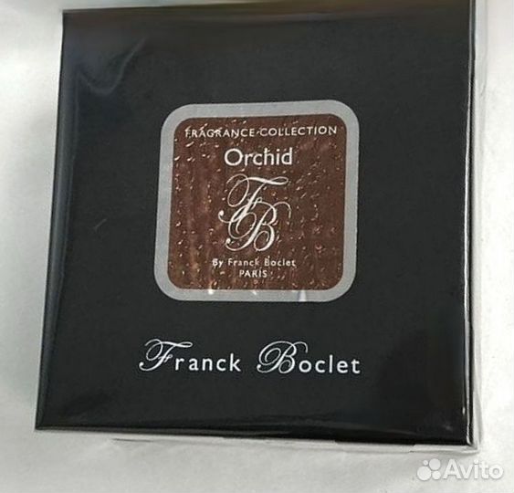 Franck boclet orchid 100 ml оригинал