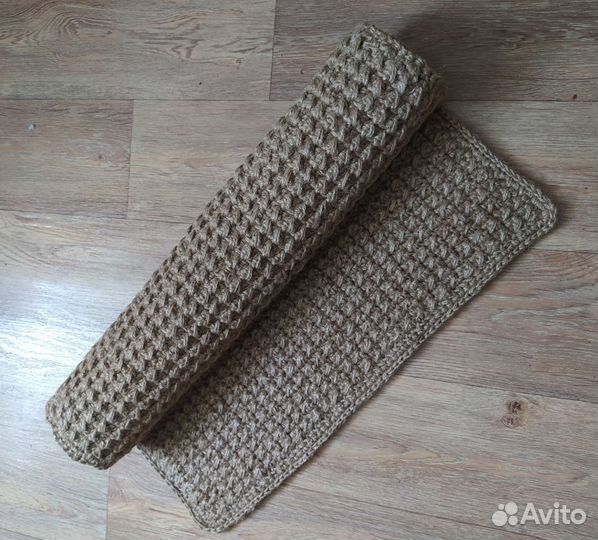Коврик из джута
