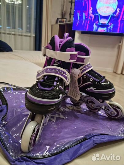 Роликовые коньки детские новые