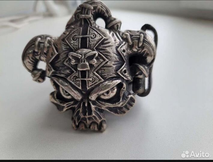 Пряжка серебро 925