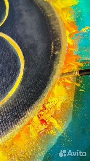 Стильная картина 50*50см 