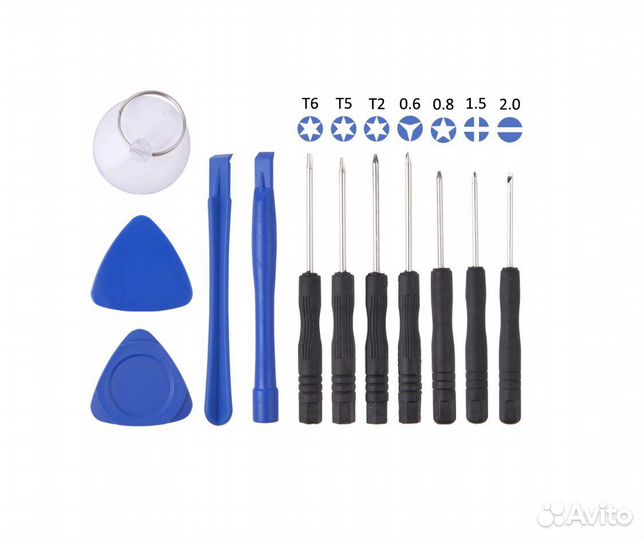 Набор отверток для ремонта смартфона 12 предметов