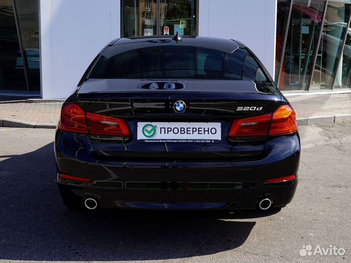 BMW 5 серия 2.0 AT, 2018, 160 000 км