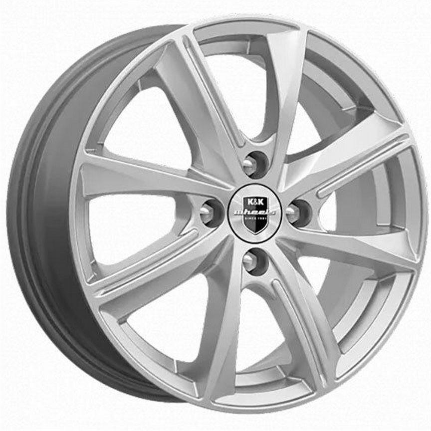 Диски K&K Арнар 6x15 4x100 ET35 D67.1 Сильвер