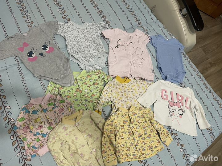 Детские вещи пакетом от 0 до 6