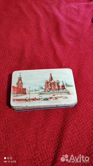 Коробочка металл СССР